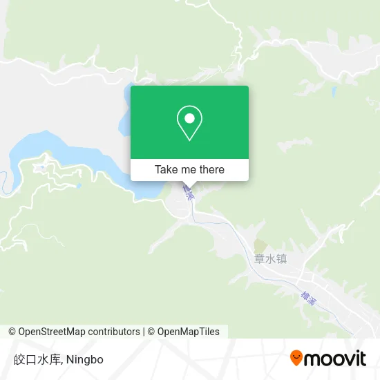 皎口水库 map