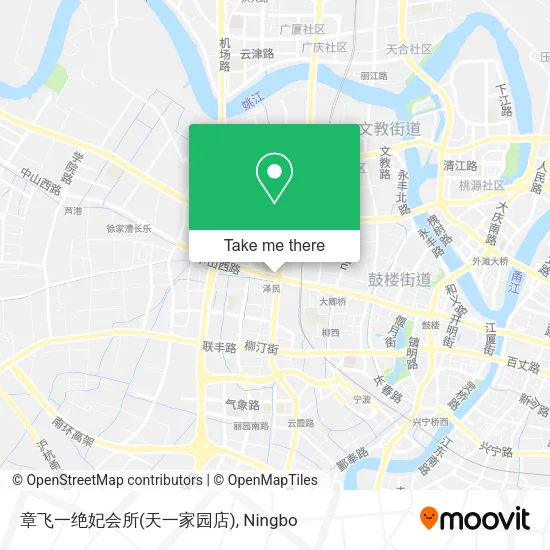 章飞一绝妃会所(天一家园店) map