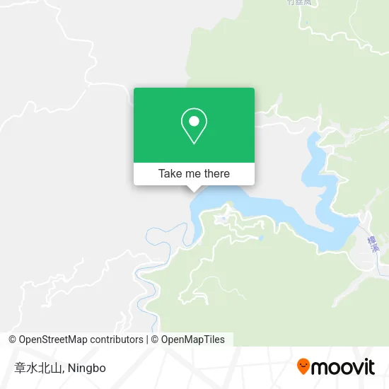 章水北山 map