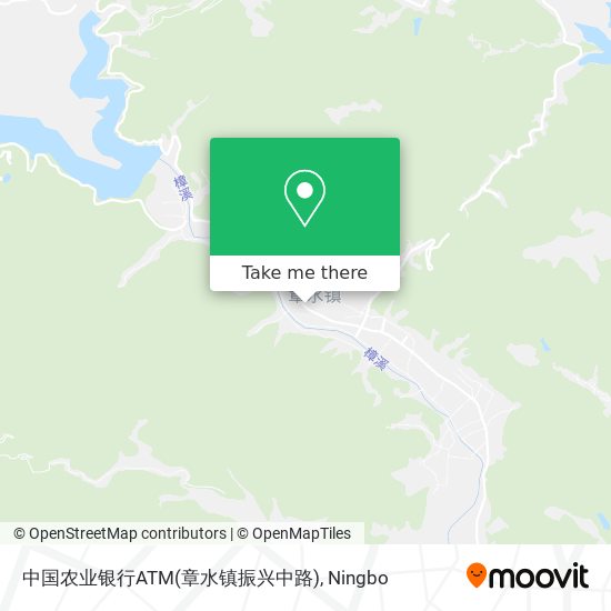 中国农业银行ATM(章水镇振兴中路) map