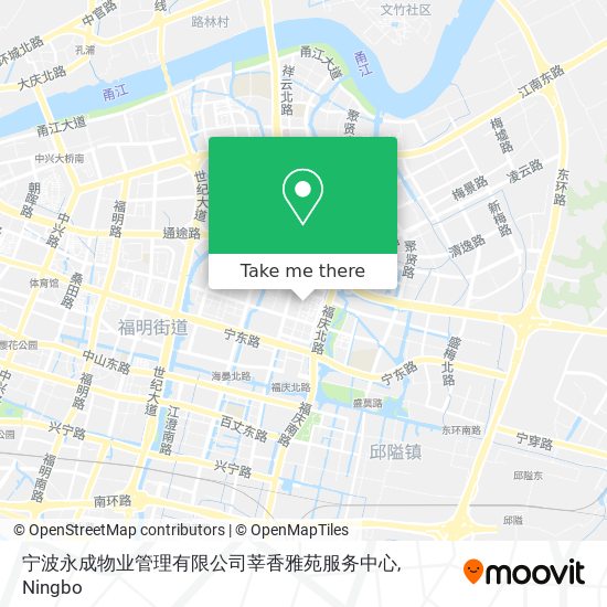 宁波永成物业管理有限公司莘香雅苑服务中心 map