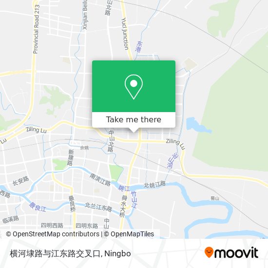 横河埭路与江东路交叉口 map