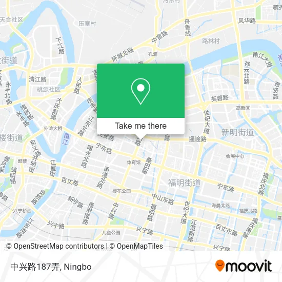 中兴路187弄 map