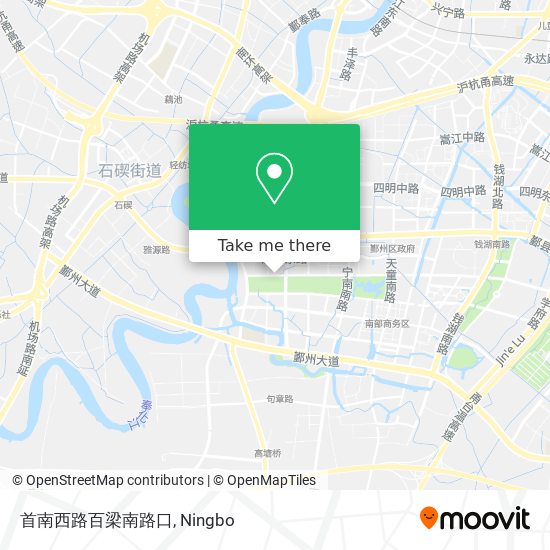 首南西路百梁南路口 map