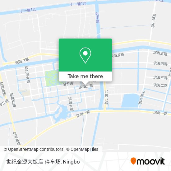 世纪金源大饭店-停车场 map