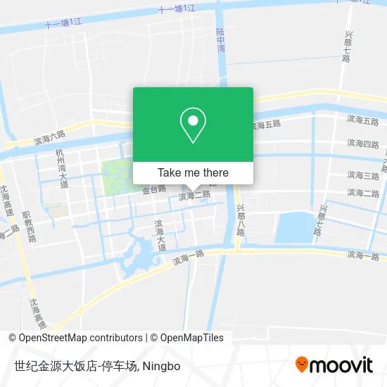 世纪金源大饭店-停车场 map
