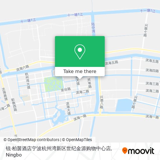 锐·柏茵酒店宁波杭州湾新区世纪金源购物中心店 map