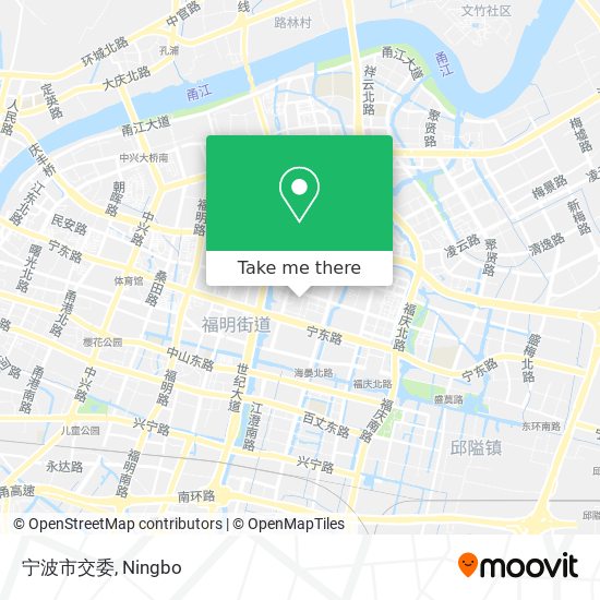 宁波市交委 map