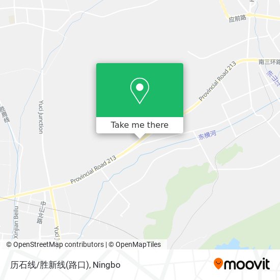 历石线/胜新线(路口) map