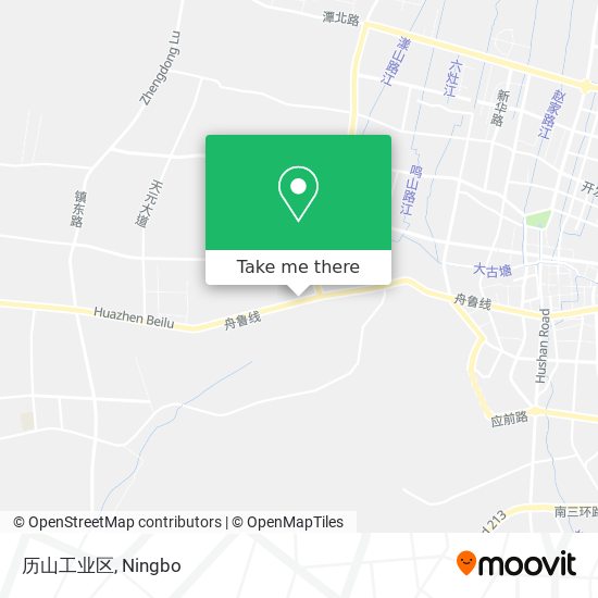 历山工业区 map