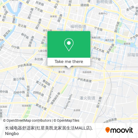 长城电器舒适家(红星美凯龙家居生活MALL店) map