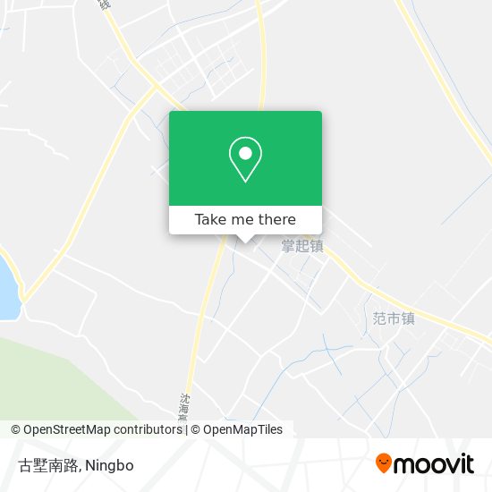 古墅南路 map