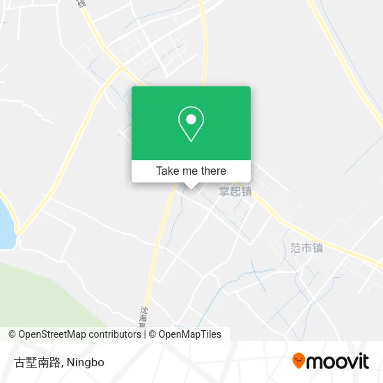 古墅南路 map