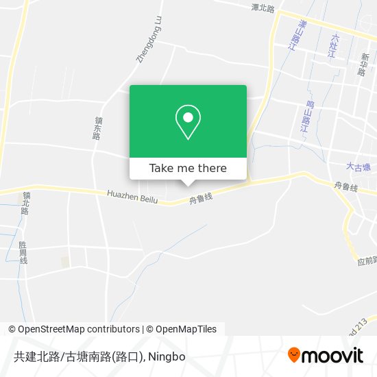 共建北路/古塘南路(路口) map