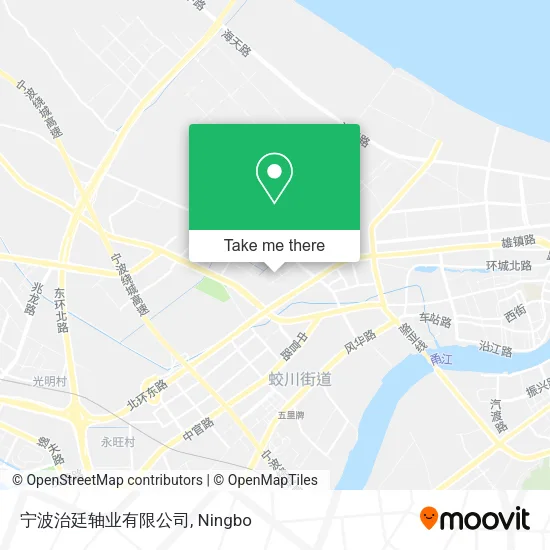 宁波治廷轴业有限公司 map