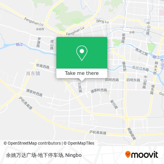 余姚万达广场-地下停车场 map