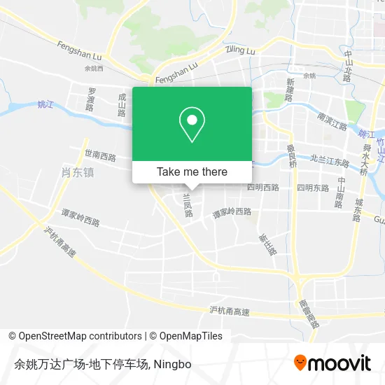 余姚万达广场-地下停车场 map