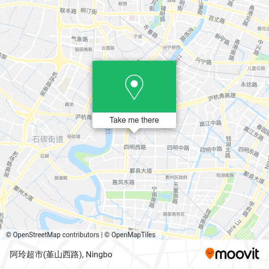 阿玲超市(堇山西路) map