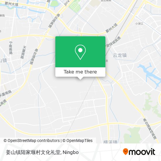 姜山镇陆家堰村文化礼堂 map