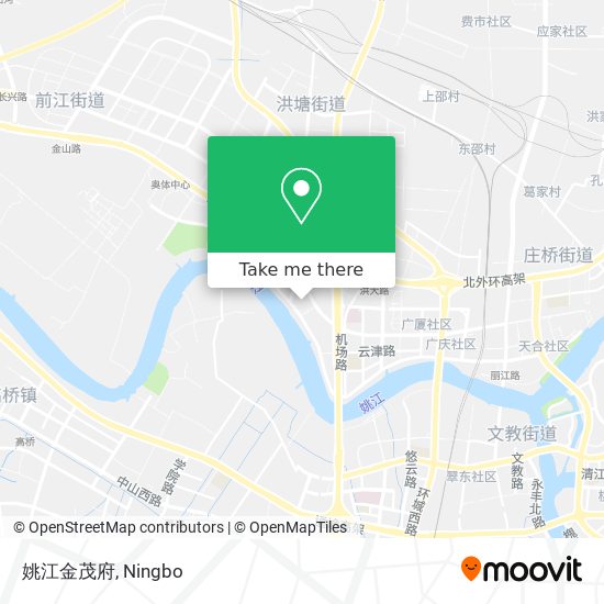 姚江金茂府 map