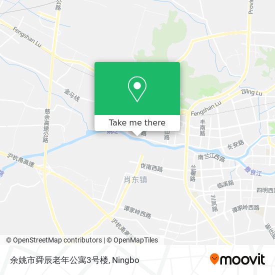 余姚市舜辰老年公寓3号楼 map