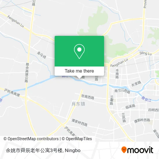 余姚市舜辰老年公寓3号楼 map