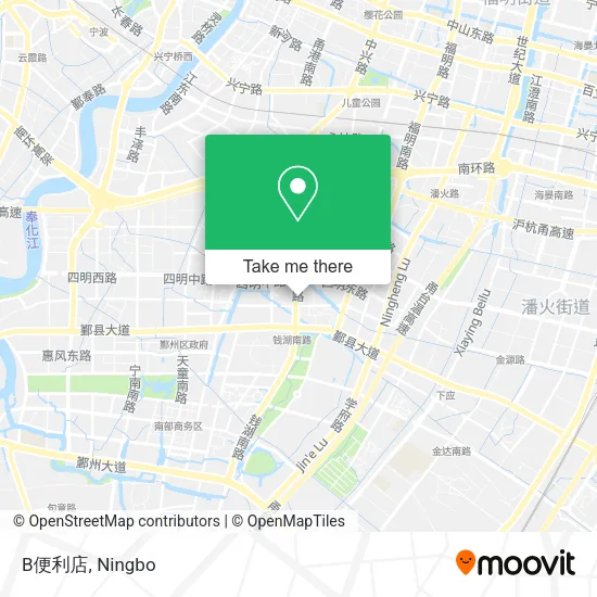 B便利店 map
