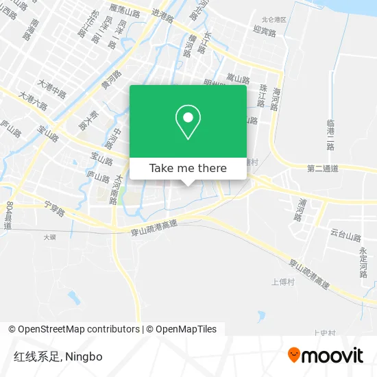 红线系足 map