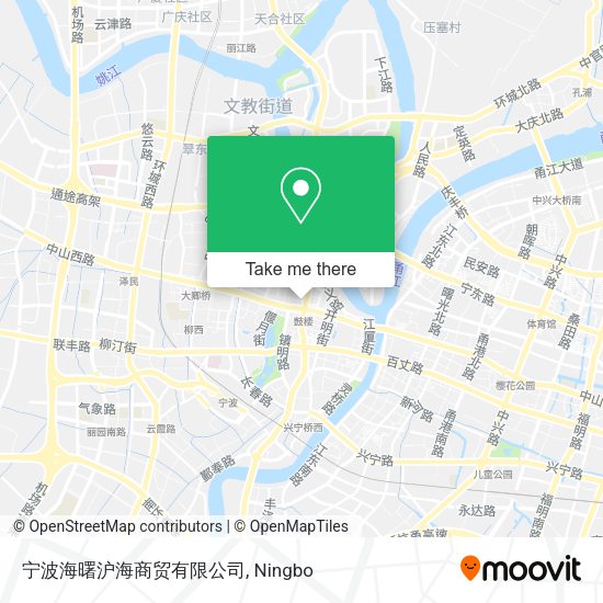 宁波海曙沪海商贸有限公司 map
