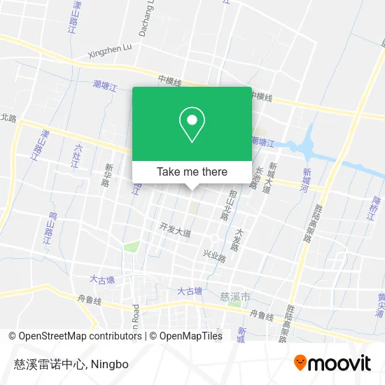 慈溪雷诺中心 map