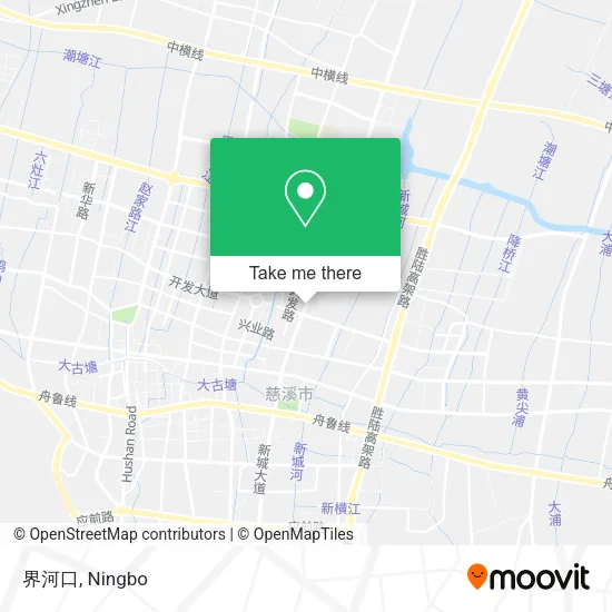 界河口 map