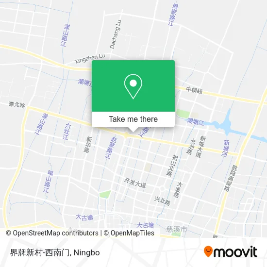 界牌新村-西南门 map