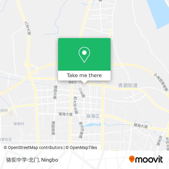骆驼中学-北门 map