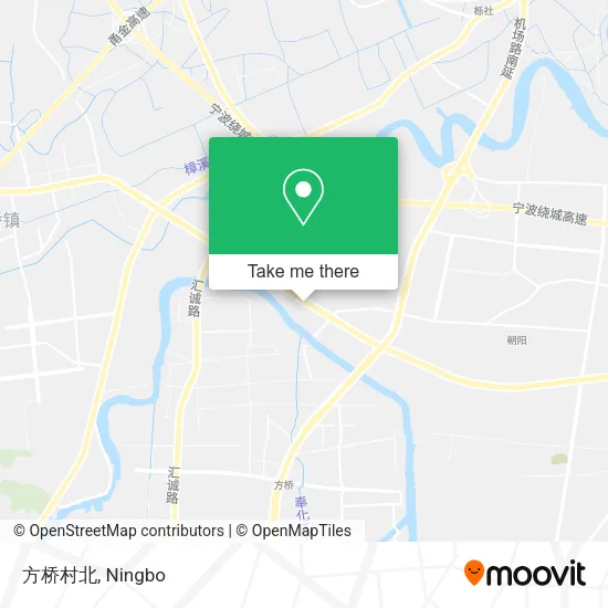 方桥村北 map