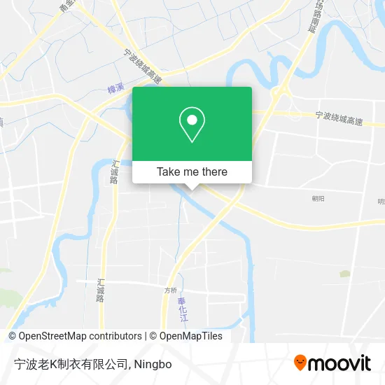 宁波老K制衣有限公司 map