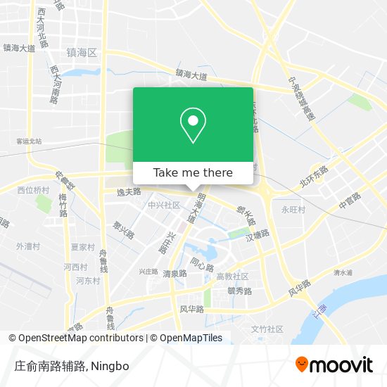 庄俞南路辅路 map
