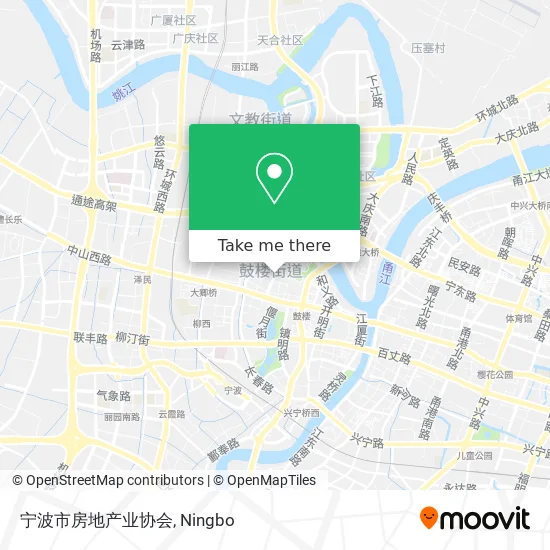 宁波市房地产业协会 map