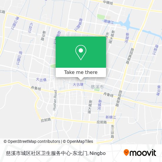 慈溪市城区社区卫生服务中心-东北门 map