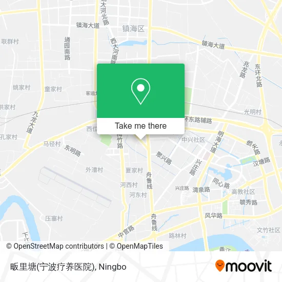 畈里塘(宁波疗养医院) map