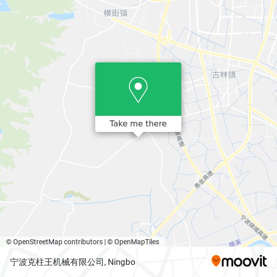 宁波克柱王机械有限公司 map