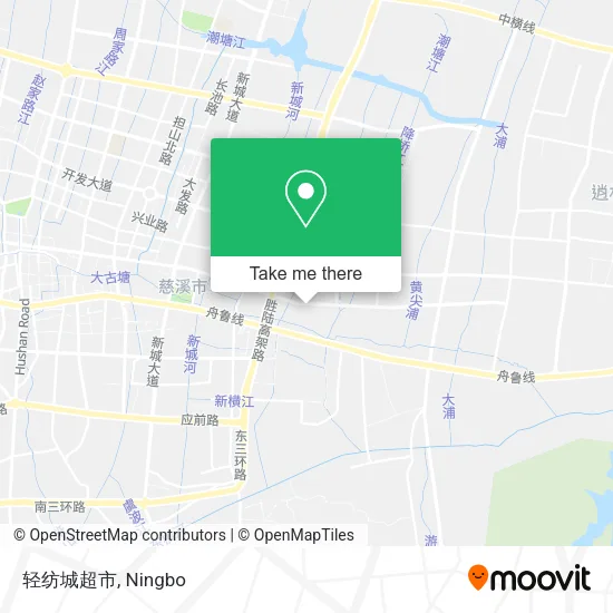 轻纺城超市 map