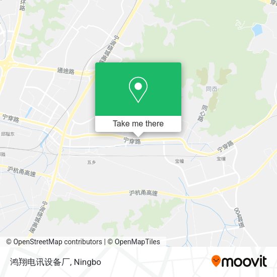 鸿翔电讯设备厂 map