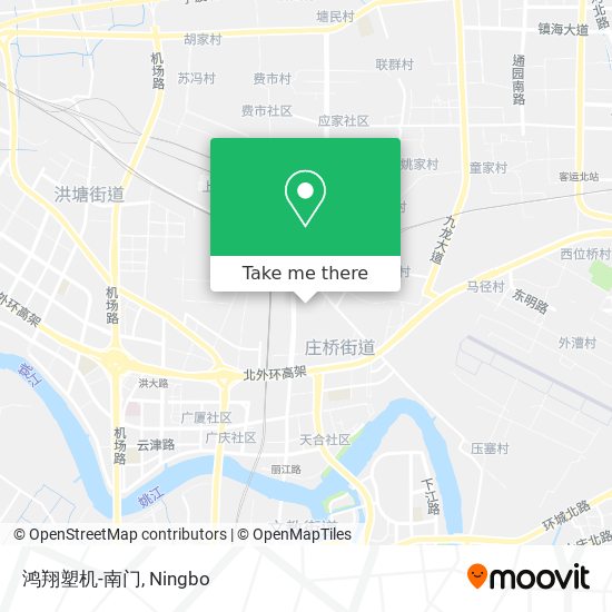 鸿翔塑机-南门 map