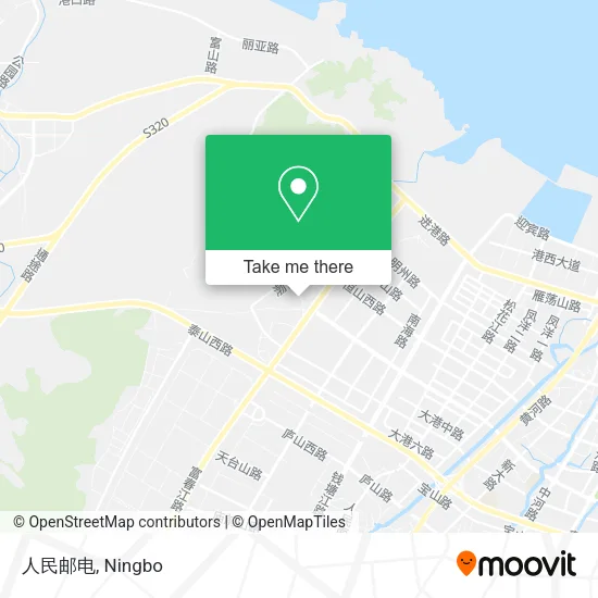 人民邮电 map