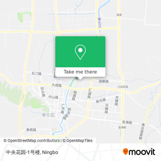 中央花园-1号楼 map