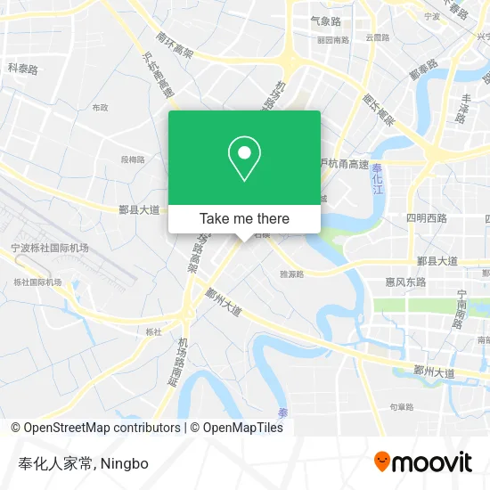 奉化人家常 map