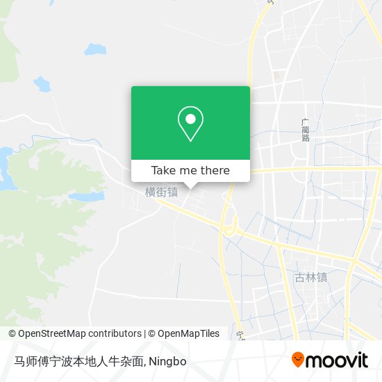马师傅宁波本地人牛杂面 map