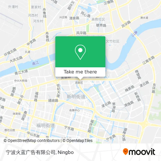 宁波火蓝广告有限公司 map