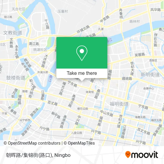 朝晖路/集锦街(路口) map