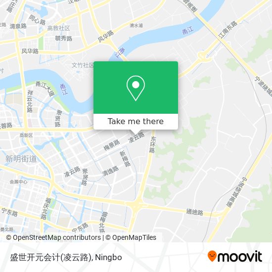 盛世开元会计(凌云路) map